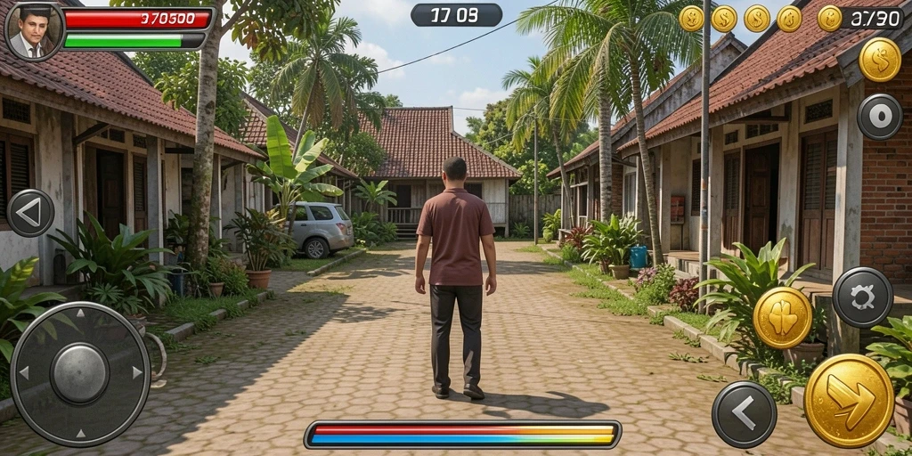 qgluck - Fitur chat yang memungkinkan interaksi antar pemain.